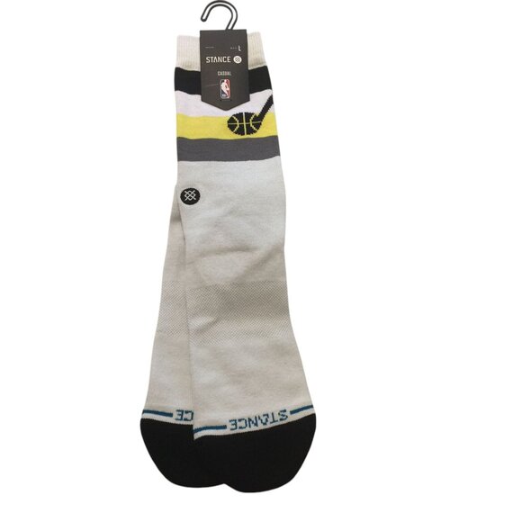 Stance Men's JAZZ ST Men's Crew Socks Size Large 9-13 - Picture 1 of 4